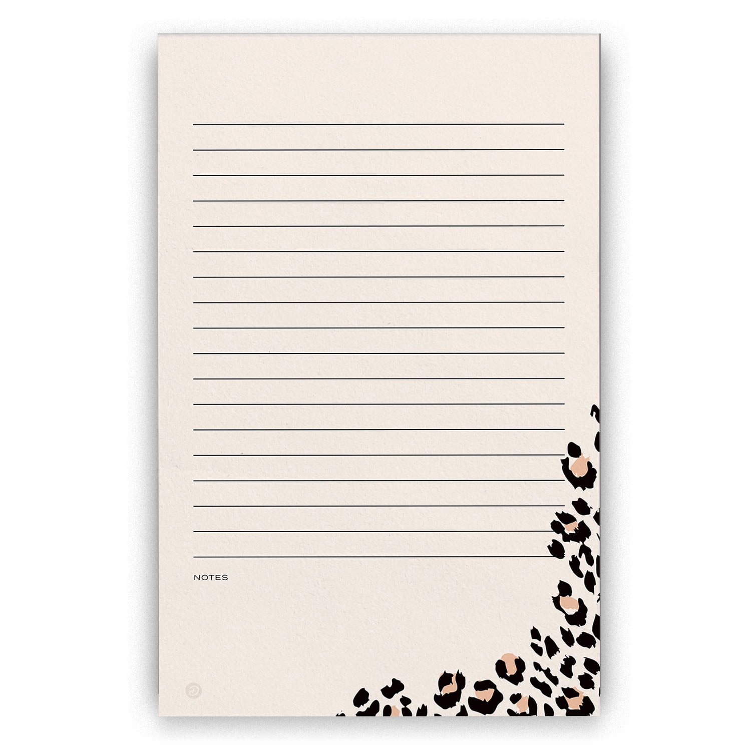 Cheetah Notepad, 5x8 in, Lined - Walmart.com