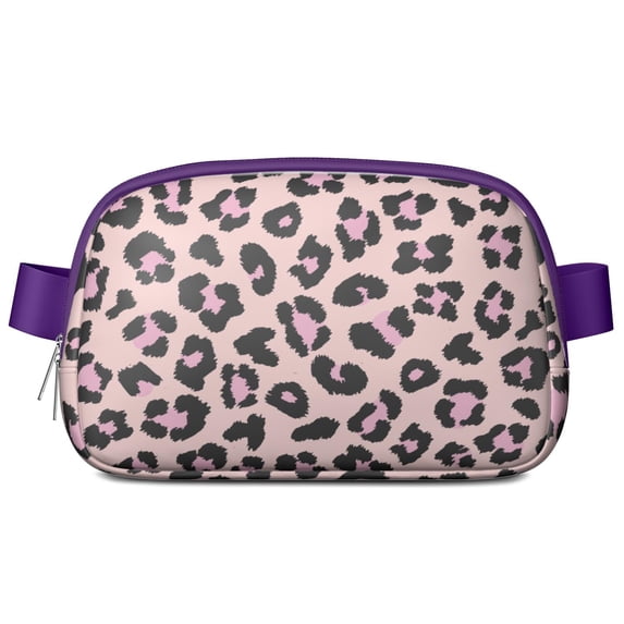 Cheetah Pattern Belt Bag – Vintage-Inspired Fanny Pack with Unique Animal Print & Aesthetic Vibe