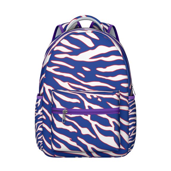 Cheetah Pattern School Backpack Classic Vintage Leopard Design Animal Print Travel Bag for Students