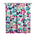 thumbnail image 1 of Cheetah Pattern Shower Curtain, Premium Waterproof Bathroom Drapes 72x84 Inch, Rust-Resistant Grommets & Hooks Included, Fade-Resistant Tropical Aesthetic, Quick Dry & Machine Washable, 1 of 5