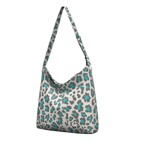 Cheetah Pattern Sling Bag for Women Fashion Large Capacity Handbag Minimalist Travel Purse with Adjustable Strap