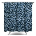 thumbnail image 1 of Cheetah Pattern Waterproof Shower Curtain Fabric Bathroom Shower Curtain with Vintage Leopard Spots Dynamic Abstract Design Fashionable Animal Print Cute Romantic Cartoon Style Machine Washable Hooks, 1 of 5