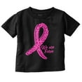 thumbnail image 1 of Cheetah Pink Ribbon We Are Fierce Toddler Baby Girl T Shirt Brisco Brands 6M, 1 of 4