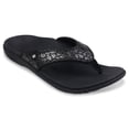 thumbnail image 1 of Cheetah Print Sandals - Women's - Black, 1 of 2
