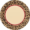 thumbnail image 1 of Cheetah Rose Animal Print Large Paper Plates (8ct), 1 of 1