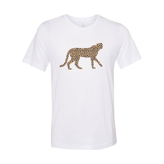 "Cheetah Shirt, Cheetah, Sublimation T, Gift For Her, Cheetah Lover, Cheetah Apparel, Mom Shirt, Safari Tee, Soft Shirts, Fashion, Trendy, 2XL, White"