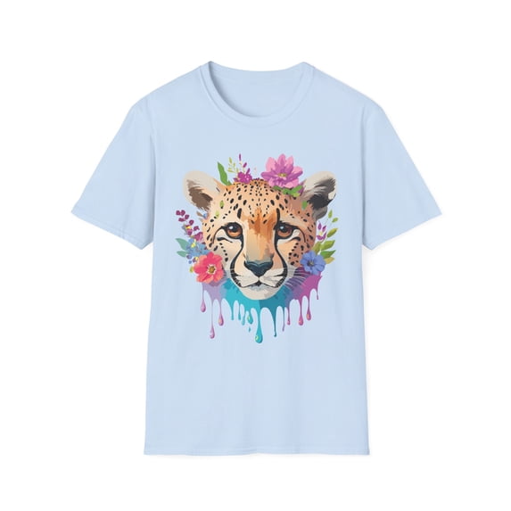 Cheetah Shirt, Shirt with Cheetah, Cheetah Tee, Shirt with Animals
