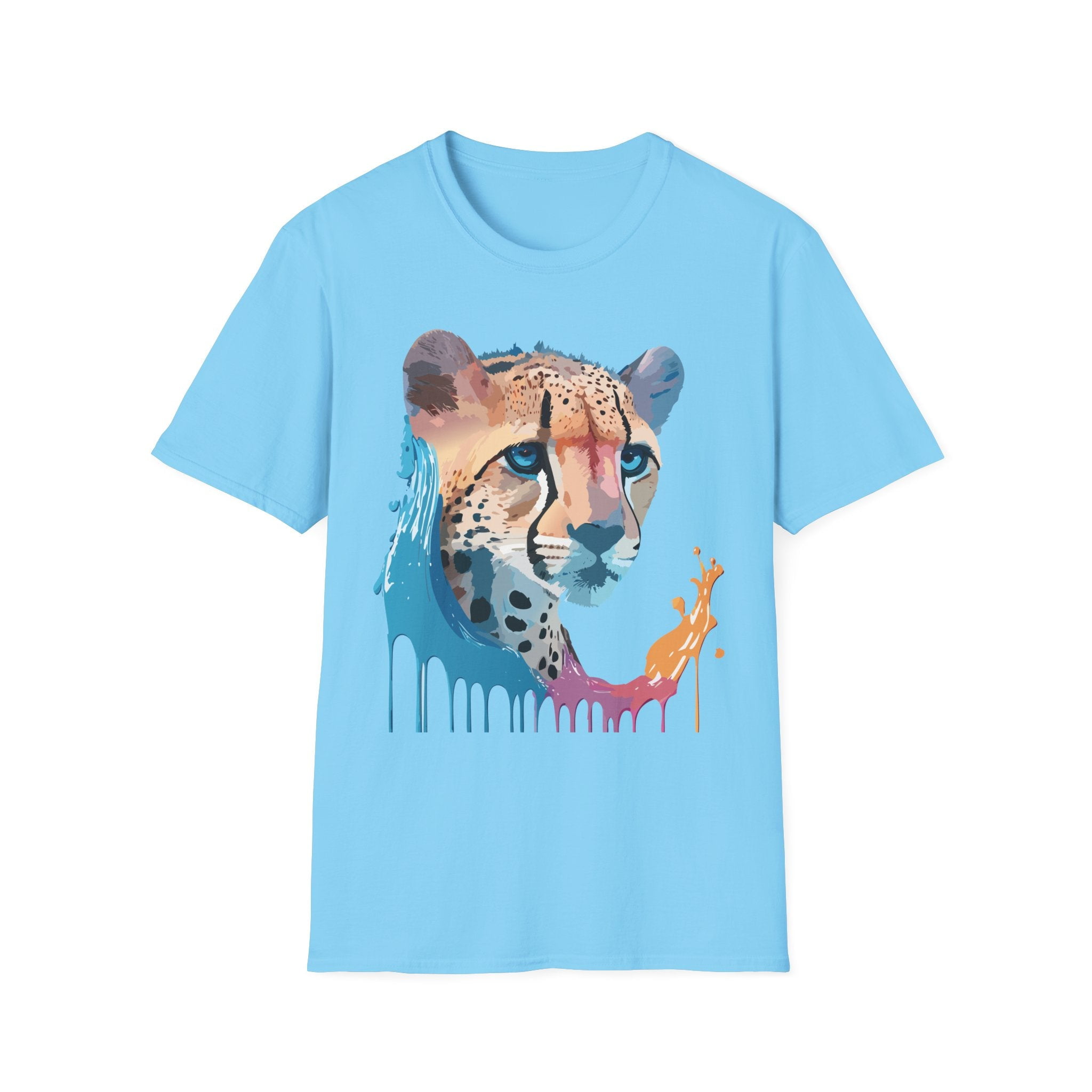 Cheetah tee dress L main image 1