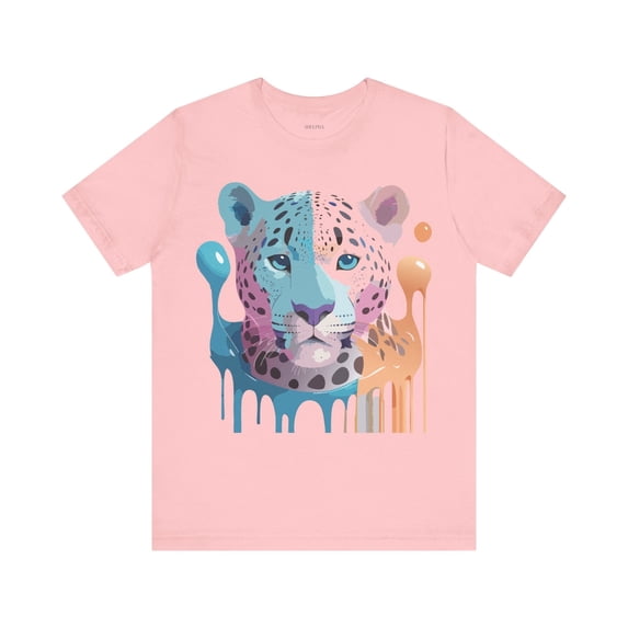 Cheetah Graphic Unisex 100 Cotton Artwork Tee 8