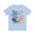 thumbnail image 1 of Cheetah Graphic Unisex 100 Cotton Artwork Tee 8, 1 of 16