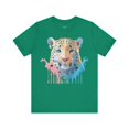thumbnail image 1 of Cheetah Graphic Unisex 100 Cotton Artwork Tee 9, 1 of 15