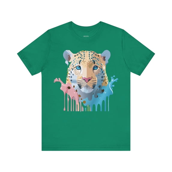 Cheetah Graphic Unisex 100 Cotton Artwork Tee 9