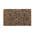 thumbnail image 1 of Cheetah Spot Pattern Coir Door Mat, 1 of 2