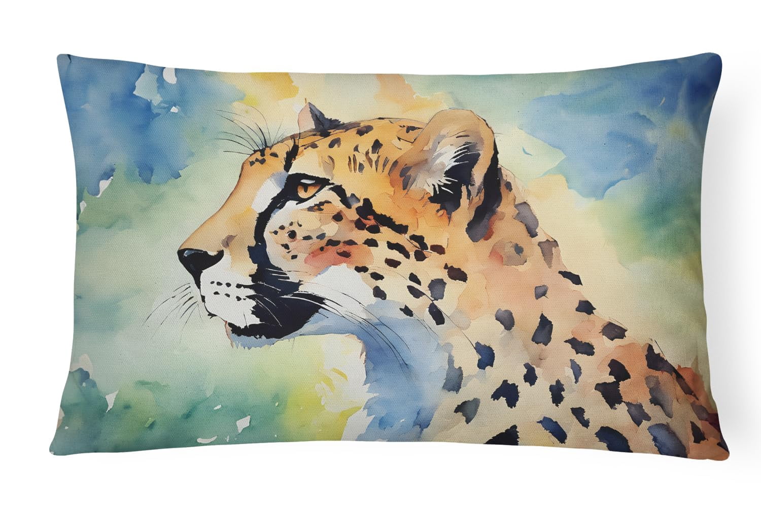 Cheetah Throw Pillow 12 in x 16 in