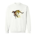thumbnail image 1 of Cheetah Watercolor Design . Sweatshirt Men -Image by Shutterstock, Male 4X-Large, 1 of 4