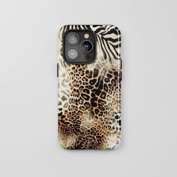 Cheetah Zebra Tiger Animal Print Case for iPhone 17 16 15 14 13 12 11 Pro Max