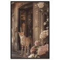 thumbnail image 1 of Cheetah at the Store Canvas Fashion Designer Wall Art by Art Remedy, Black Frame, 30" x 45", 1 of 7