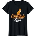thumbnail image 1 of Cheetahs Funny Wild Cat Cheetah Girl Kids T-Shirt, 1 of 3