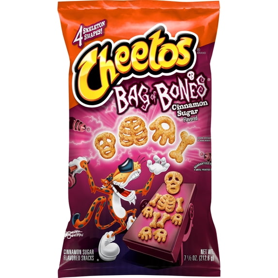 Cheetos Bag of Bones Cinnamon Sugar 7.5oz