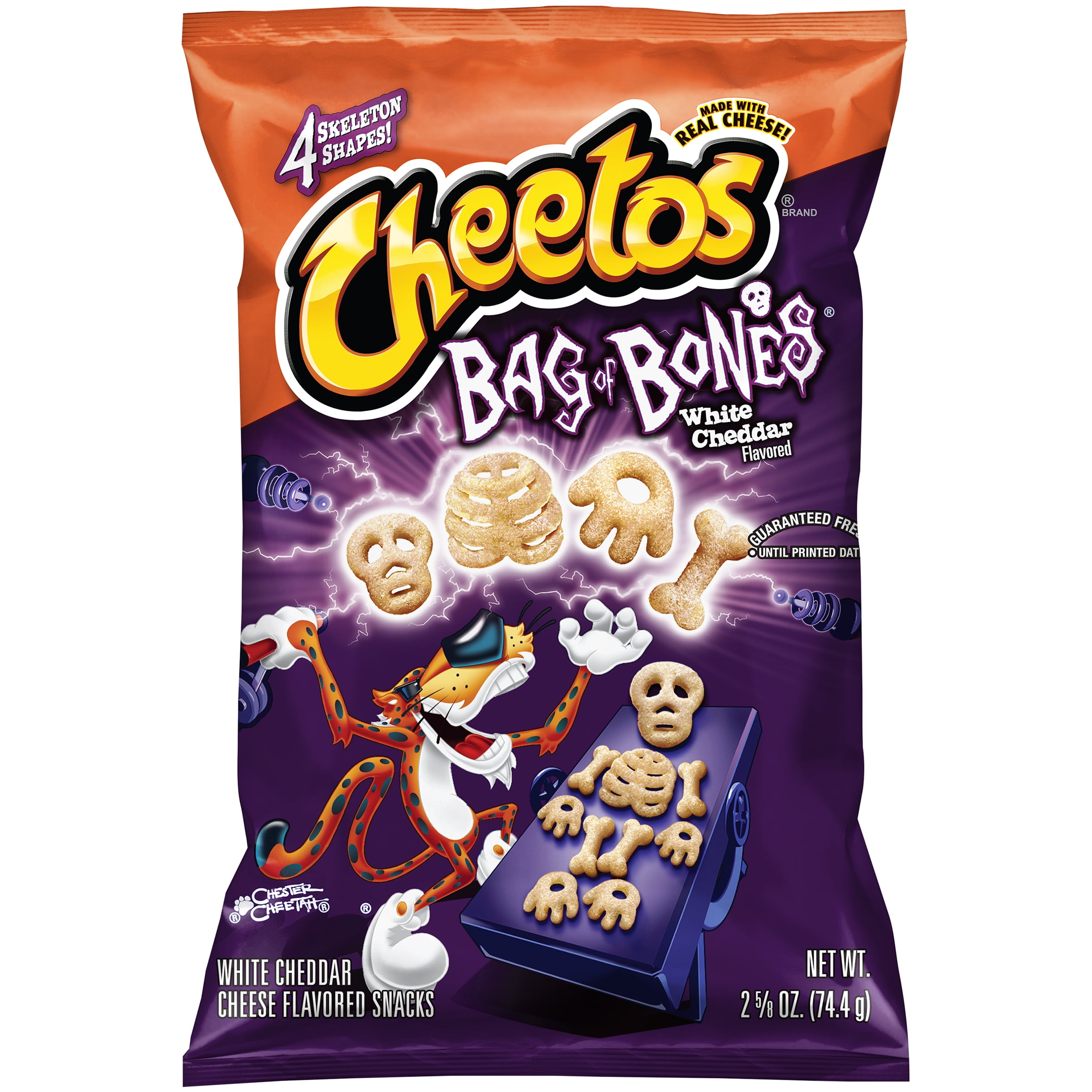 Chips corn Cheetos balls, with taste of cheddar cheese, 80g