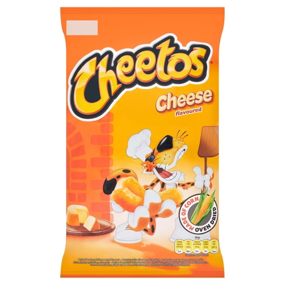 Cheetos Cheese Corn Snacks 85G, Imported from Britain