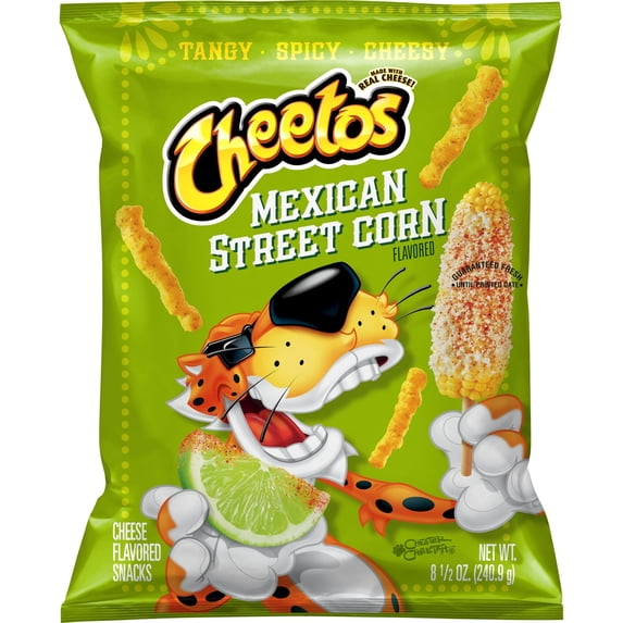 Cheetos Cheese Flavored Snacks Mexican Street Corn, 8.5 oz-Pack Of 5