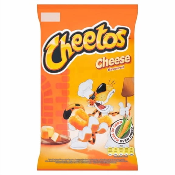 Cheetos Cheese Flavour Corn Snacks 85g, British Import (Pack of 6)