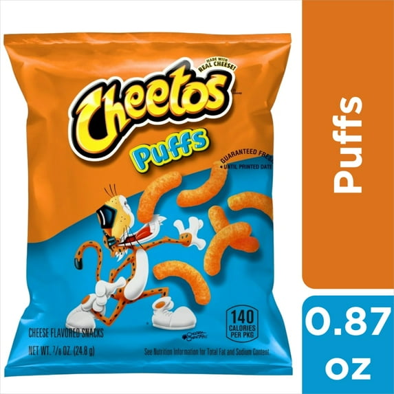 Cheetos Cheese Puffs Chips 0.87 oz