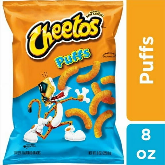 Cheetos Cheese Puffs Chips 8 oz - Pack of 2