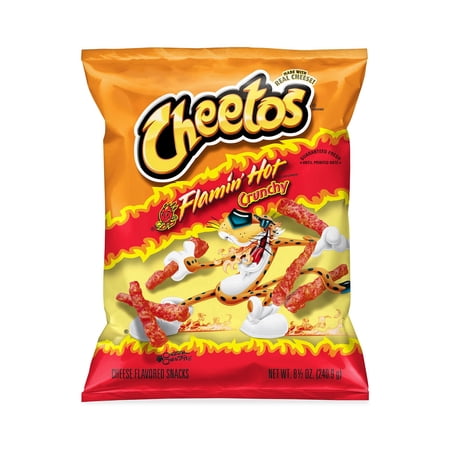 Cheetos Cheetos Crunchy Cheese Flavored Snacks Flamin' Hot Flavored 8 1/2 Oz