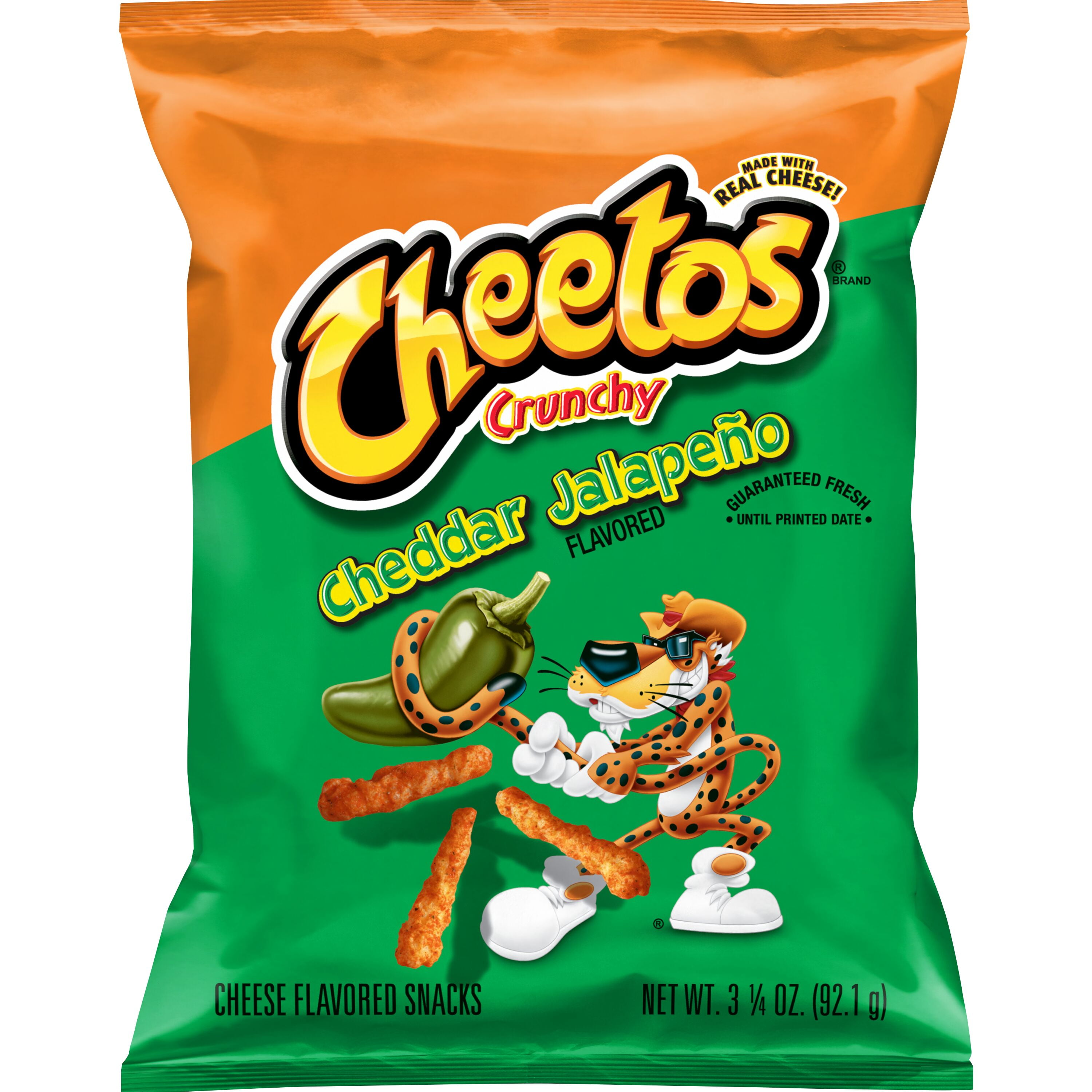 1x Bag Cheetos Cheddar Jalapeno Crunchy Cheese LARGE Size 310g