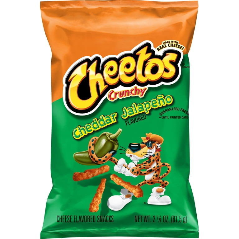 ピコロ　切り落とし　2800g Cheetos Crunchy Cheese Cheddar Jalapeno Flavored Snacks, 2.875 oz