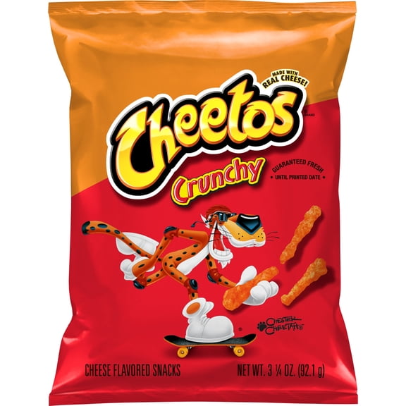 Cheetos Crunchy Cheese Flavored Snack Chips,1PACK