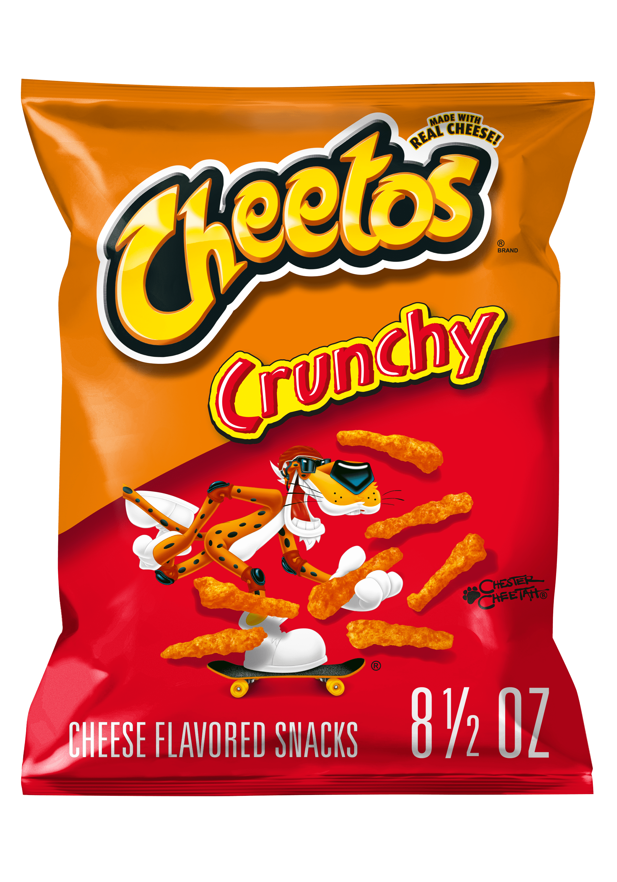 Cheetos Crunchy Cheese Flavored Snack Chips, 8.5 oz Bag
