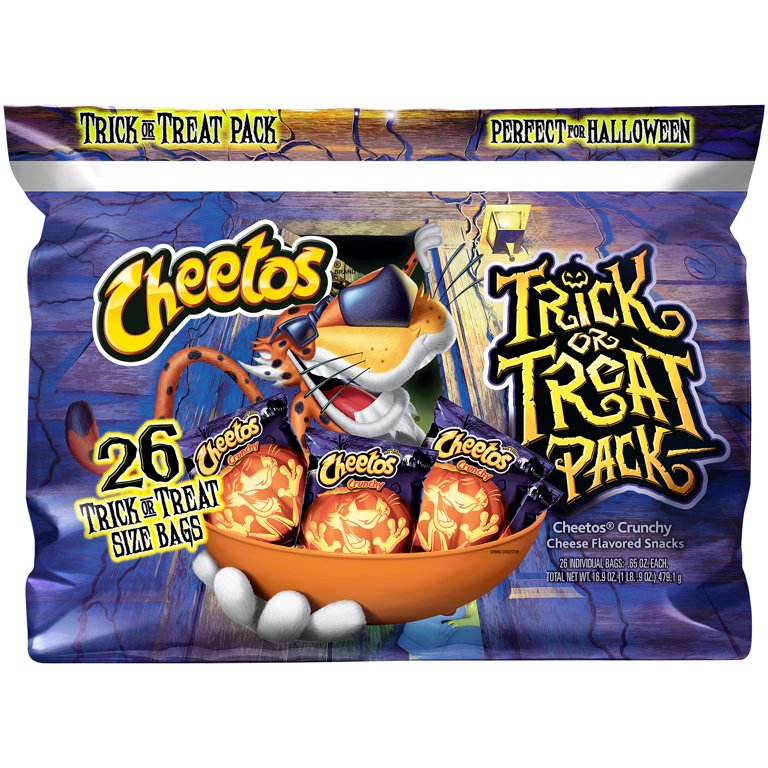 Cheetos Crunchy Cheese Flavored Snacks 26-0.65 oz. Bags