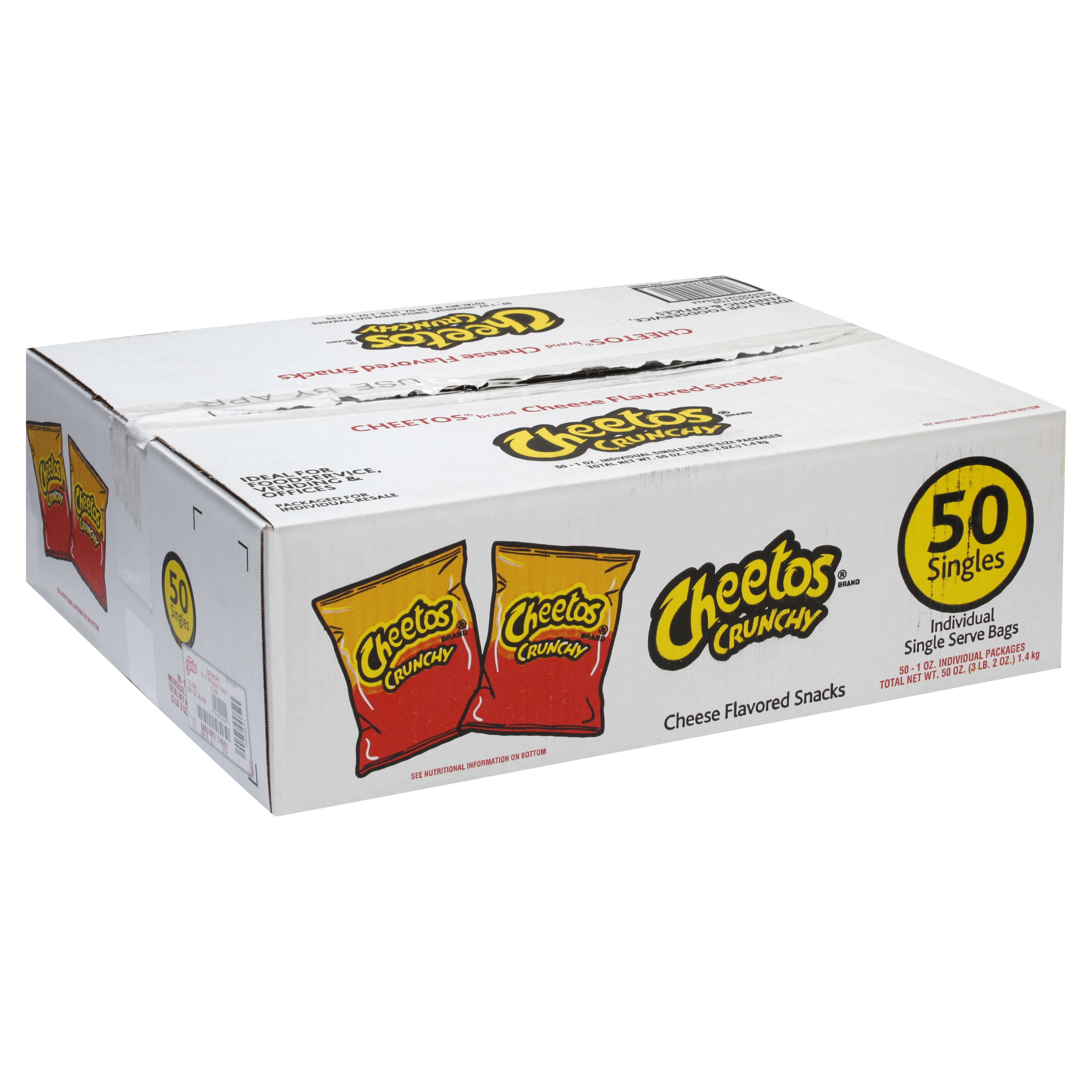  Cheetos Crunchy Cheese Flavored Snacks, 12 Singles