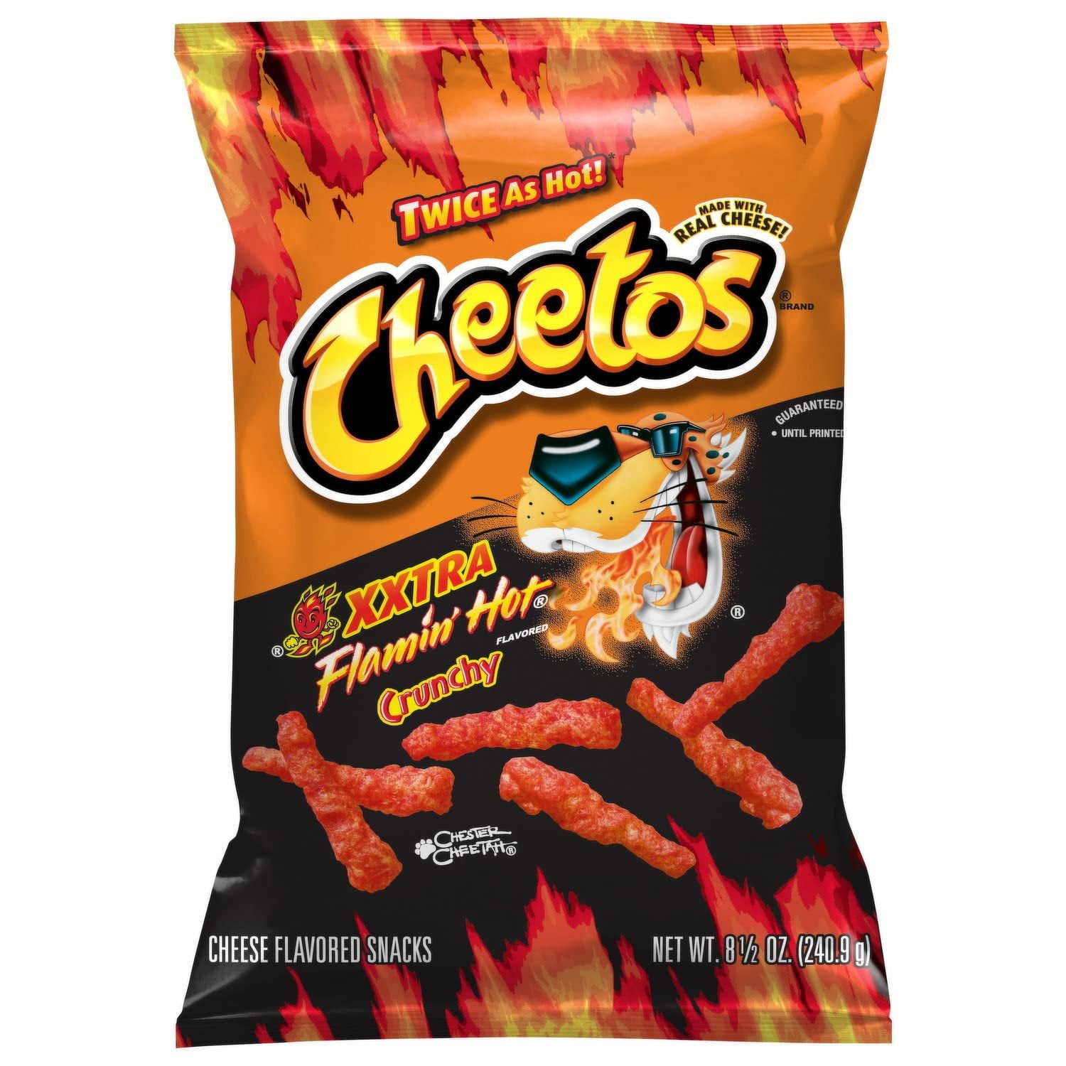 Cheetos, Crunchy Extra Flaming Hot, 8.5 Ounce - Walmart Business