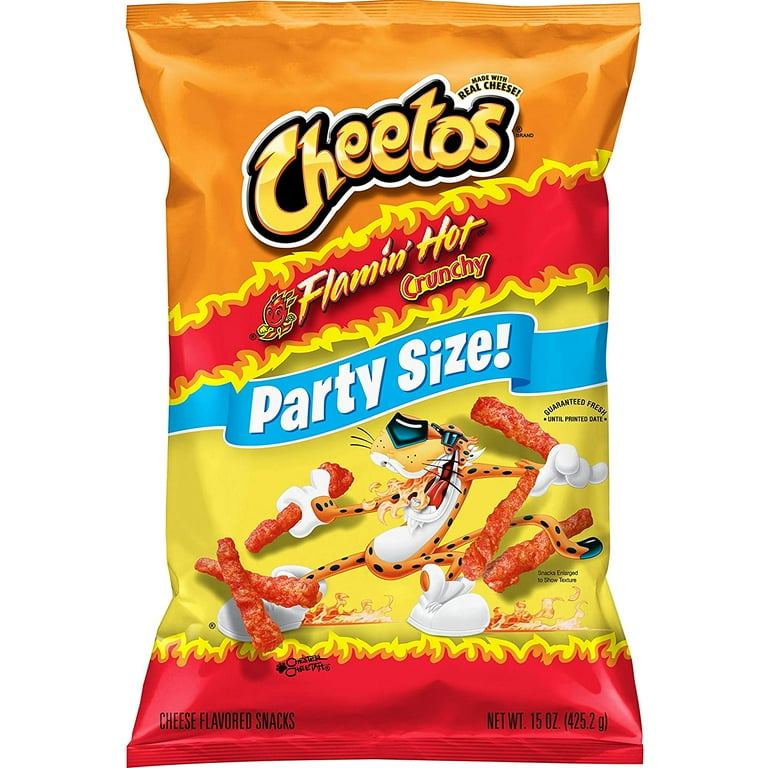 Cheetos Crunchy Flamin Hot Party Size 15 Oz