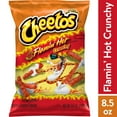thumbnail image 1 of Cheetos Crunchy, Flamin' Hot, 8.5oz Bag, Snack Chips (Pack of 3), 1 of 5