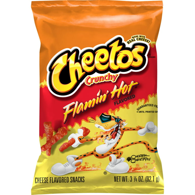  Cheetos Crunchy Cheese Flavored Snacks, 12 Singles