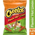 thumbnail image 1 of Cheetos Crunchy Flamin' Hot Limon Cheese Flavored Snack Chips,1PACK, 1 of 5