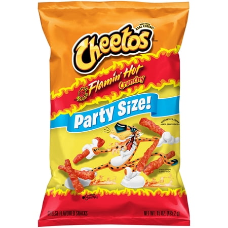 Cheetos Crunchy Flamin' Hot Snacks, 15 Oz.