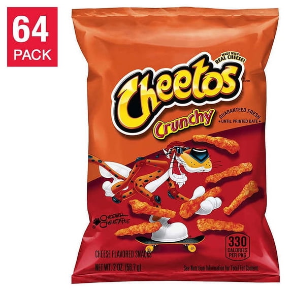 (Price/Case)Cheetos 44368 Cheetos Hot 2.0 oz / 64