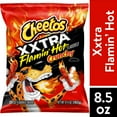 thumbnail image 1 of Cheetos Crunchy XXTRA Flamin' Hot Cheese Flavored Snack Chips, 8.5 oz Bag (Packaging may vary) Pack of 1., 1 of 5