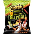 thumbnail image 1 of Cheetos Flamin' Hot Dill Pickle Crunchy Cheese Flavored Snacks, 8.5 oz Bag, 1 of 5