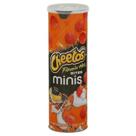 Cheetos Flamin' Hot Minis Cheese Snacks - 3.62 oz- Pack of 2