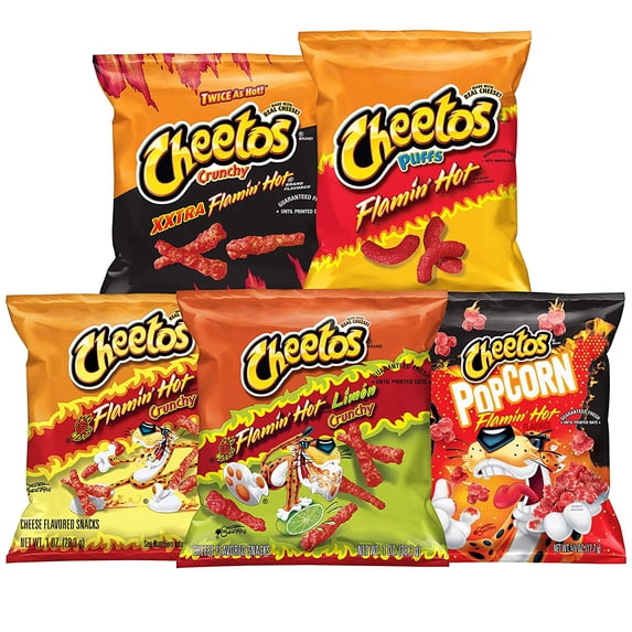 Cheetos Flamin' Hot Variety Pack, 40 Count