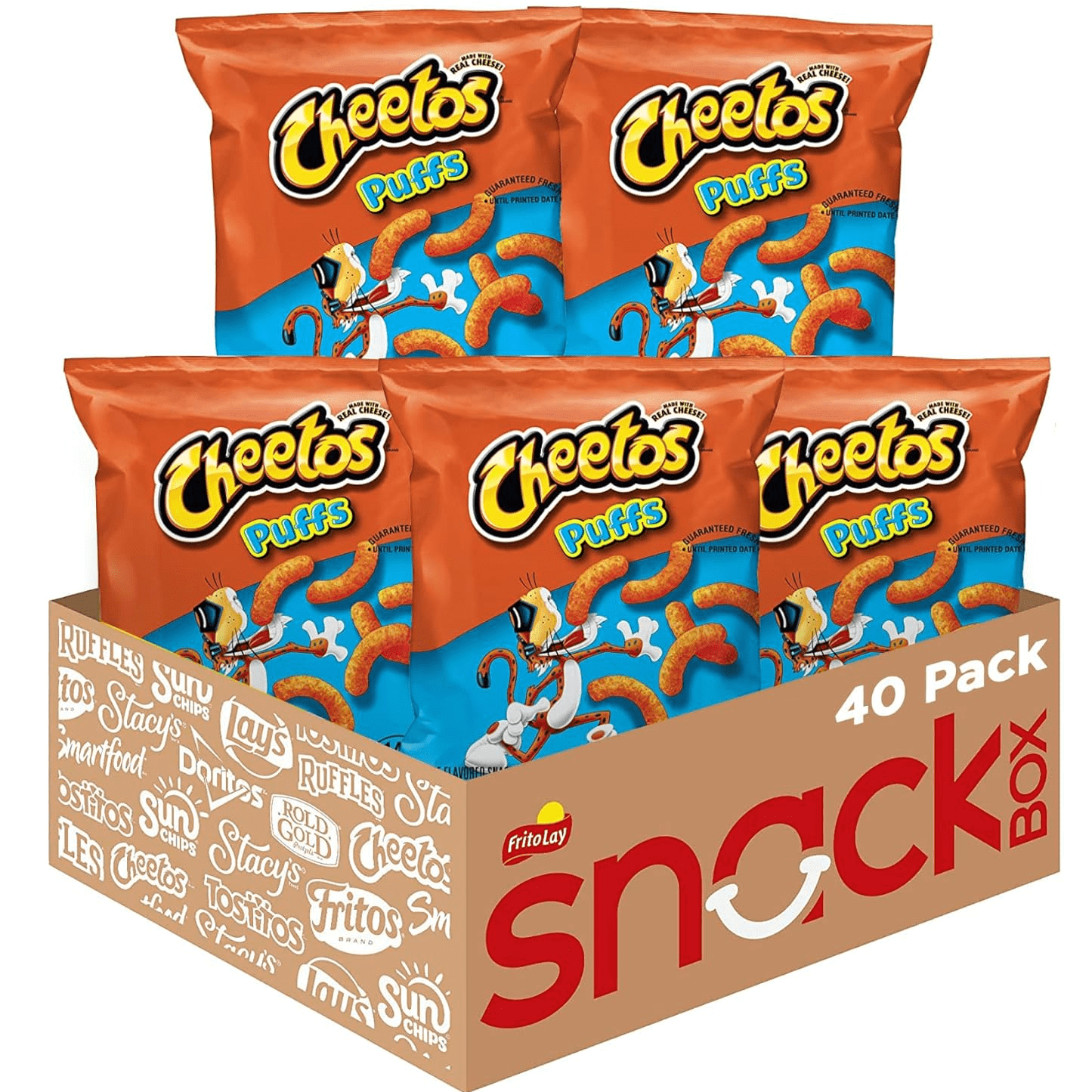 Cheetos Jumbo Puffs, 0.875 oz (40 Count)