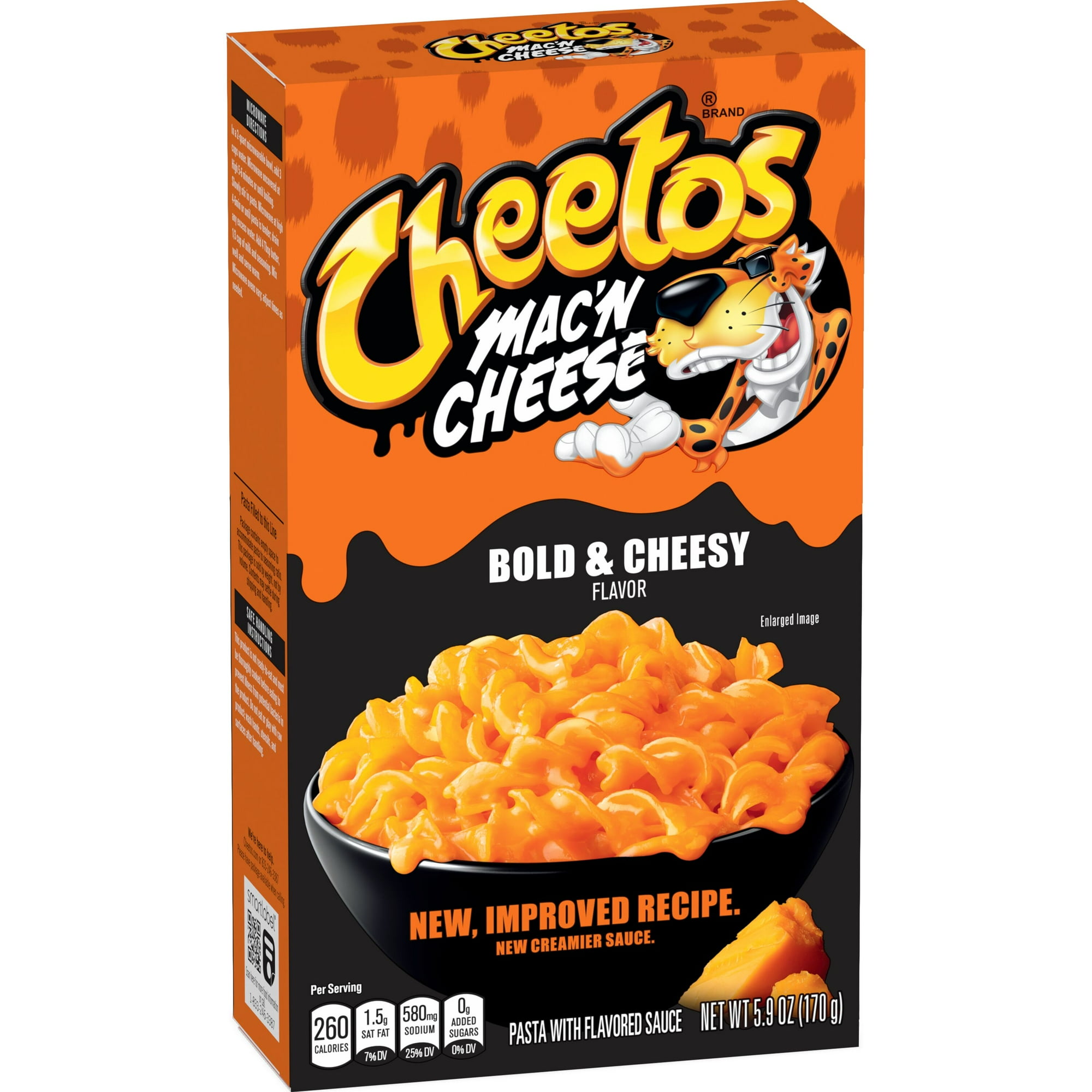 Cheetos Mac ‘N Cheese, Bold & Cheesy Flavor, Mac and Cheese, Macaroni and Cheese, 5.9 oz Box