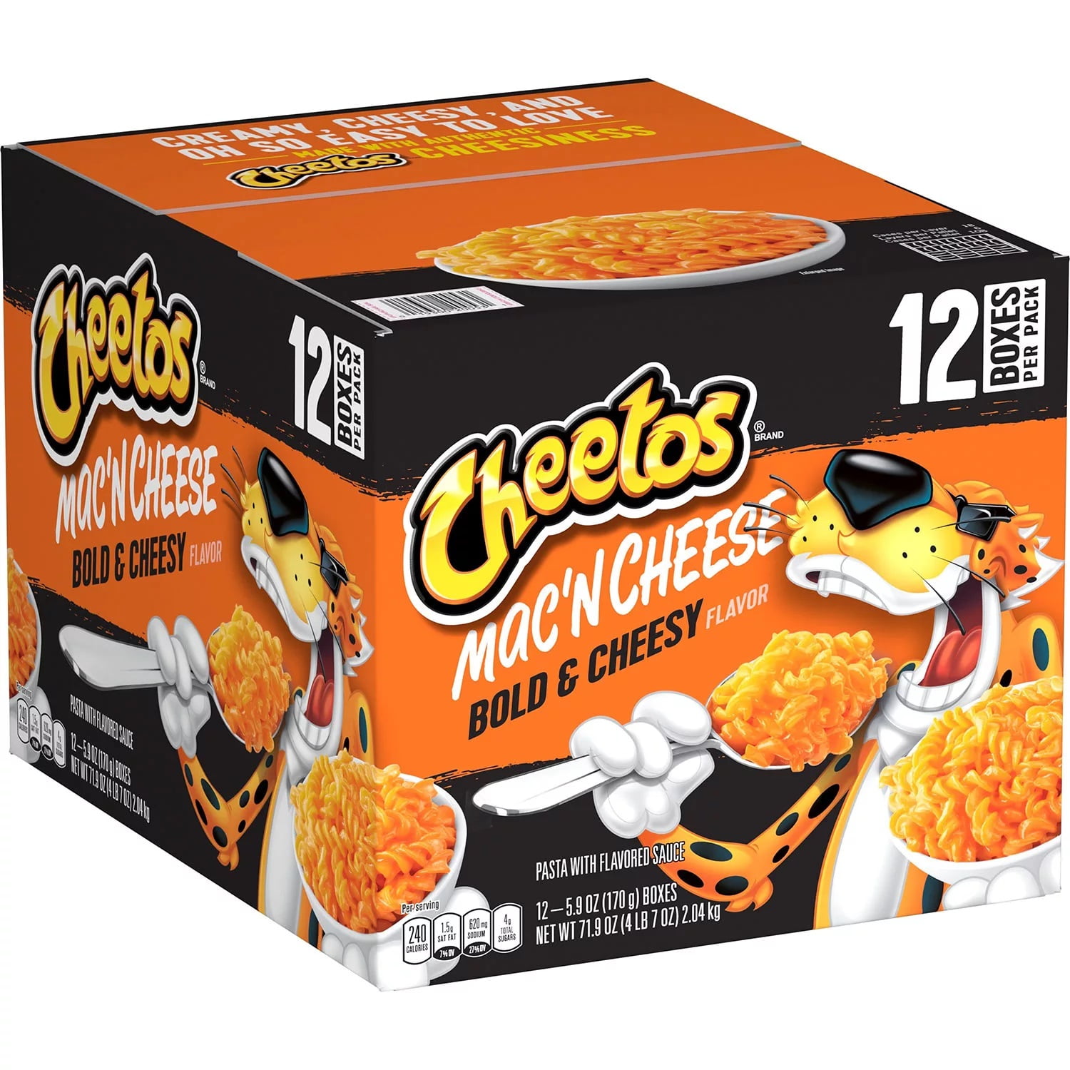 Cheetos Mac 'N Cheese, Bold and Cheesy, 5.9 Ounce (Pack of 12)